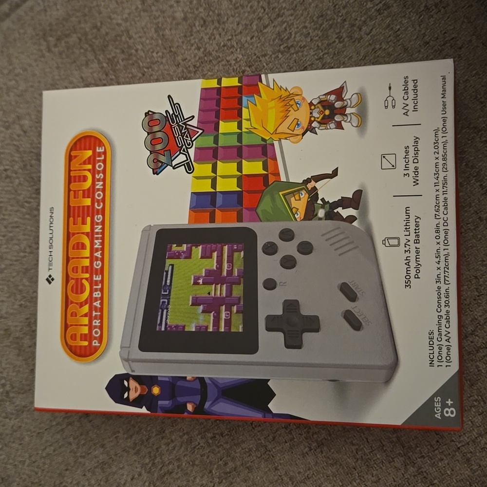 Arcade Fun Portable Gaming Console